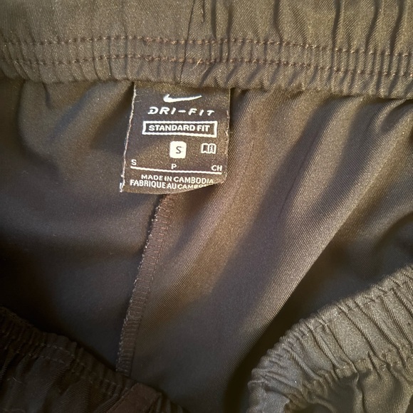 Nike dri-fit black standard fit athletic pants size S - Picture 4 of 4